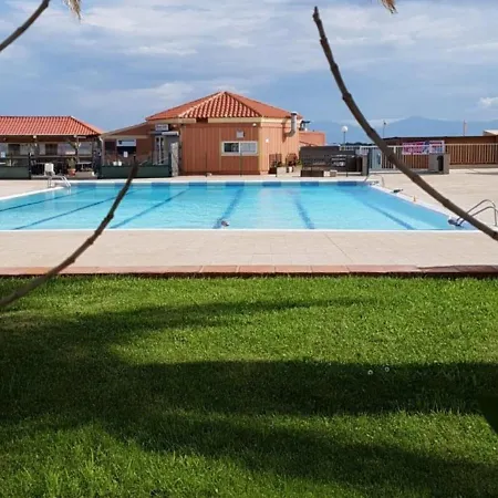 2 Pieces Avec Piscine, Parking, Salle De Sport, 4 Couchages A Port Barcares - Fr-1-195-45 アパート Le Barcarès
